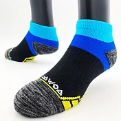 【WOAWOA】能量激發登山襪-低筒-男款｜單雙(健走襪 除臭襪 襪子 男襪 女襪 運動襪) 藍色L(25-28公分)