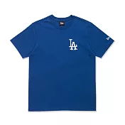 NEW ERA 男女短袖上衣 ESSENTIAL 洛杉磯道奇 皇家藍-NE12849119 2XL 藍色