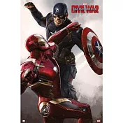 【漫威】美國隊長3：英雄內戰(美國隊長vs鋼鐵人) 海報