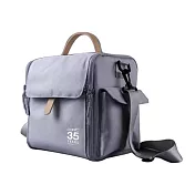 日本 COPIC 酷筆客 35週年 麥克筆攜行收納包 淺灰色 筆袋/側背包 (附背帶)