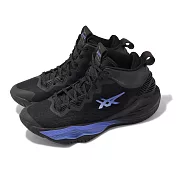 Asics 籃球鞋 Nova Surge 2 男鞋 黑 藍 緩震 回彈 支撐 高筒 亞瑟膠 運動鞋 亞瑟士 1061A040004