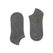WARX除臭襪 薄款經典素色船型襪-深麻灰 M22-25cm