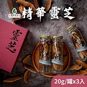 【台灣精華食品】精華靈芝 2盒(20gx3入/盒)