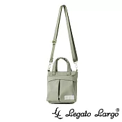Legato Largo 2WAY 柔色率性手提斜背兩用頭盔包 Mini size- 橄欖綠