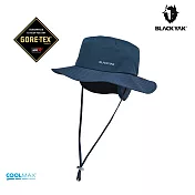 BLACKYAK GORE BRIM防水圓盤帽 M 深藍-58cm