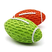寵物磨牙發聲橄欖球造型玩具 綠色(大款)