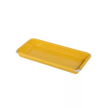 日本 DULTON BONOX 金屬置物盤 | 黃色