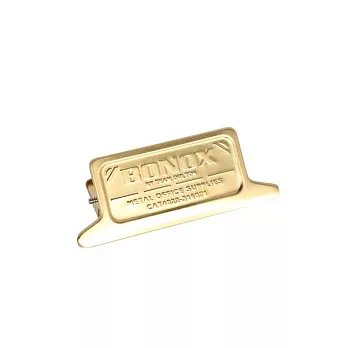日本 DULTON BONOX 工業風金屬夾 | 黃銅