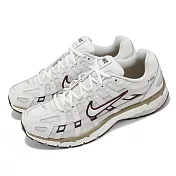 Nike 慢跑鞋 P-6000 男鞋 女鞋 米白 棕 輕量 緩震 拼接鞋面 千禧跑鞋 經典 運動鞋 HF0728-201