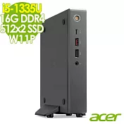 Acer 宏碁 Revo Box RB610 商用迷你電腦 (i5-1335U/16G/512G SSD+512G SSD/W11P)