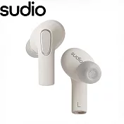 Sudio E3 真無線降噪藍牙耳機 米白