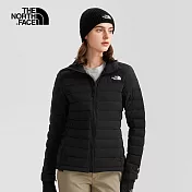 The North Face W BELLEVIEW STRETCH DOWN 女 羽絨外套-黑-NF0A7QW9JK3 S 黑色