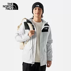 The North Face MFO LIFESTYLE JACKET 男 防水防風透氣外套─灰─ NF0A88RC5WH 3XL 灰色