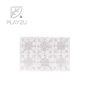 PLAYZU 歐美設計無毒巧拼地墊 波斯花系列 (62x62x1.2cm) 6入組 - 夜曲之影