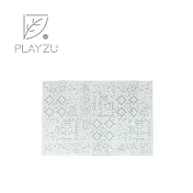 PLAYZU 歐美設計無毒巧拼地墊 摩洛哥系列 (62x62x1.2cm) 6入組 - 濛霧之影