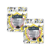 (2袋任選超值組)日本ELEBLO-頂級強效編織紋防靜電手環1入/袋(急速除靜電手環腕帶,髮圈飾品造型配件) EB13-5紅色*2袋