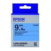 EPSON 原廠標籤帶 粉彩系列 LK-3LBP 9mm 藍底黑字