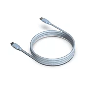 OneMore Allite Easy Cable 磁吸收納編織快充線 USB-C to USB-C 1m 寶寶藍