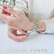 【Crystal Power】綠松石能量水晶手鍊