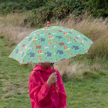 《Rex LONDON》兒童雨傘(動物派對) | 遮陽傘 晴雨傘 直傘