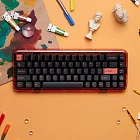 MelGeek Mojo68 黑鴿子透明機械鍵盤 [68鍵/Gateron 茶軸/三模/英文]