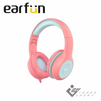 EarFun K1 兒童耳機 粉紅色