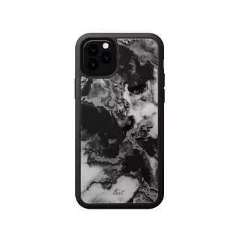 LAUT 礦晶系列 鋼化玻璃手機殼 iPhone 11 Pro -  黑色