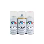 比利時 GHIANT 將噴 HOBBY ACRYL 壓克力噴漆150ml 金屬色系5色（室設/建築/美工） 金屬色系5色