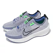 Nike 慢跑鞋 Interact Run 男鞋 藍 綠 針織 回彈 路跑 運動鞋 FD2291-401