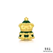 【點睛品】 Charme Mini 小熊聖誕樹 黃金串珠