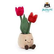 英國 JELLYCAT 30cm 趣味鬱金香盆栽 Amuseable Tulip Pot