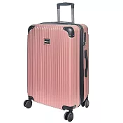 【SWICKY】24吋都市經典系列旅行箱/行李箱(玫瑰金) 24吋 玫瑰金
