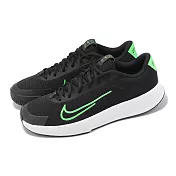Nike 網球鞋 M Vapor Lite 2 HC 男鞋 黑 綠 緩震 抓地 硬地網球鞋 運動鞋 DV2018-004