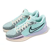 Nike 籃球鞋 Sabrina 1 EP 女鞋 男鞋 BKLYN 綠 紫 氣墊 回彈 球星 運動鞋  FQ3389-301