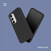 犀牛盾 Samsung Galaxy S24 (6.2吋) SolidSuit 經典防摔背蓋手機保護殼-碳纖維紋路