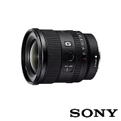 SONY 全片幅 FE 20mm F1.8 G 大光圈超廣角定焦鏡頭 SEL20F18G 公司貨
