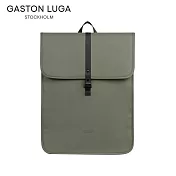 GASTON LUGA Dash Backpack 16吋休閒防水後背包 橄欖綠
