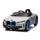 【親親】BMW i4雙驅遙控兒童電動車(四輪電動車 兒童電動汽車 敞篷電動車 騎乘玩具車 電動遙控車/RT-1009) 無 白色