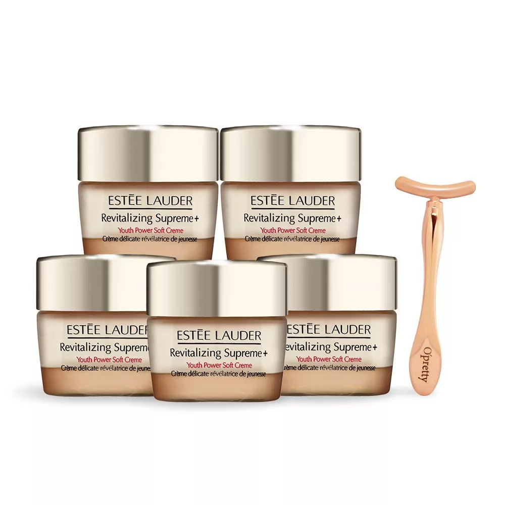 ESTEE LAUDER 雅詩蘭黛 年輕無敵膠原霜(15mlX5)送T型臉部推推棒-公司貨