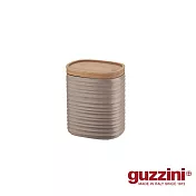 【Guzzini】Tierra 系列 永續環保材質 M號 儲存罐 - 灰褐色