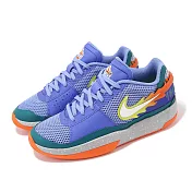 Nike 籃球鞋 JA 1 SE GS 大童鞋 女鞋 藍 橘 Backyard BBQ 火焰 Morant FN4398-400