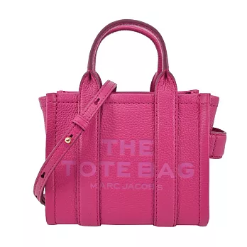 MARC JACOBS THE LEATHER MINI TOTE 皮革兩用托特包-迷你/ 芭比粉