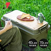 【日本RISU】TRUNK CARGO二代收納箱專用桌板-淺型40L/深型70L專用