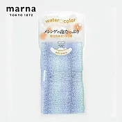 【日本Marna】日本製水彩風尼龍沐浴巾2入組(原廠總代理) 粉色2入
