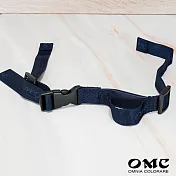 【OMC】後背包專用可拆式胸扣(5色任選) 深藍