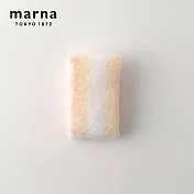 【日本Marna】日本製兔尾毛沐浴巾(原廠總代理)  黃色