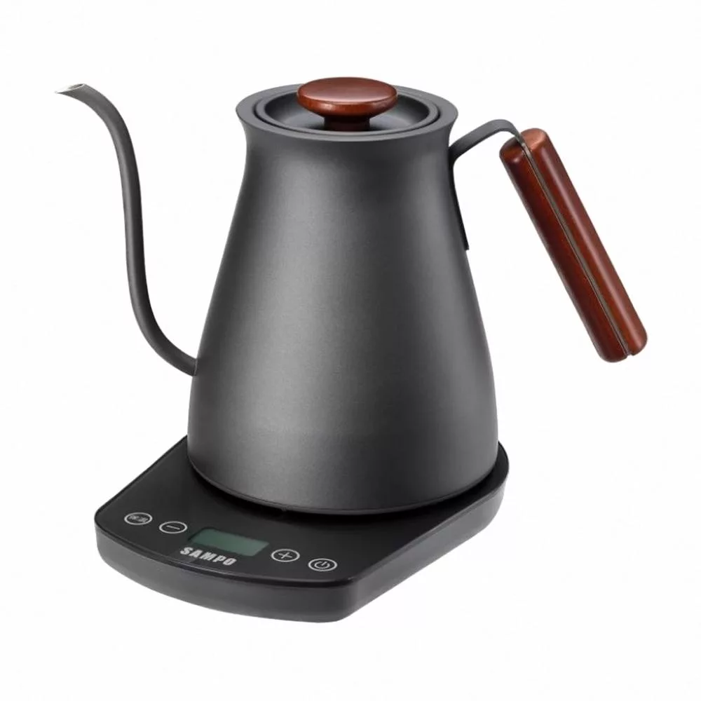 【SAMPO聲寶】0.8L溫控微電腦手沖壺 KP-LA08MT
