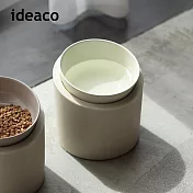 【日本ideaco】寵物餵食護頸斜口碗架套組(高款)- 飲水碗(350ml)