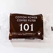 【哈亞極品咖啡】Cotton Power 1~2人用101梯形棉濾紙 3包(60入/包)