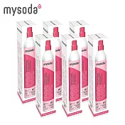 【六入組】mysoda二氧化碳旋轉鋼瓶425g-全新